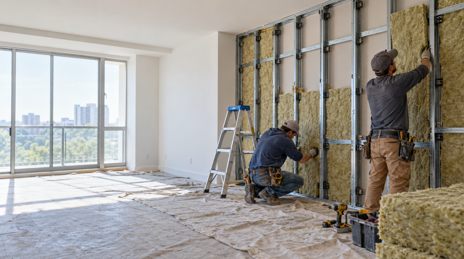 How to Soundproof a Shared Wall